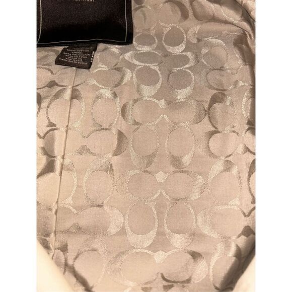 Coach double breasted belted trench coat size S - Picture 5 of 7